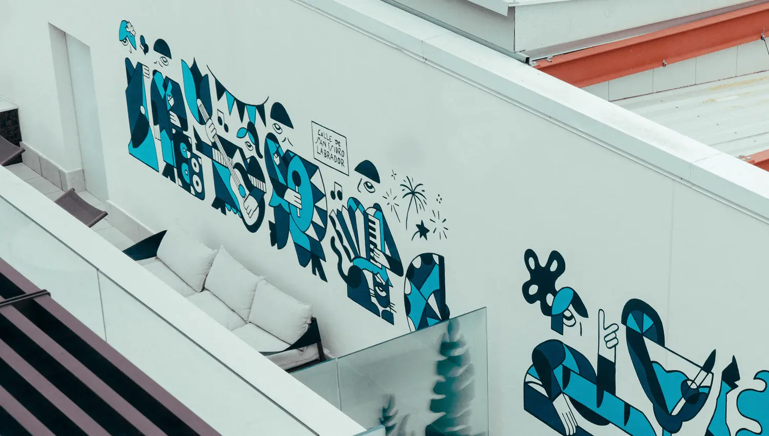 Mural artwork created for Thompson.